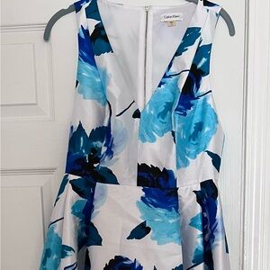 calvin klein multicolored dress- size 6
